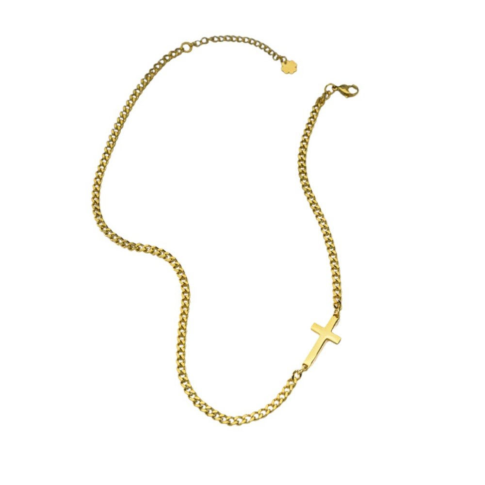 Troyes Necklace with Cross